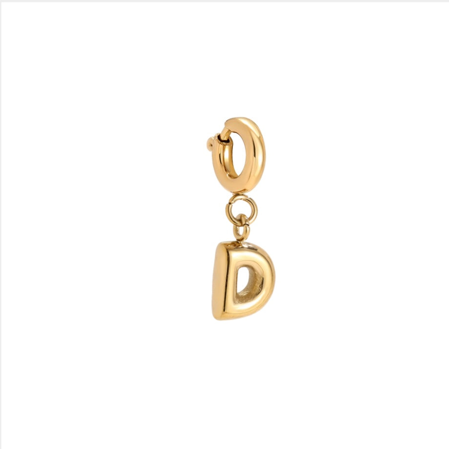 CHARM INITIAL GOLD