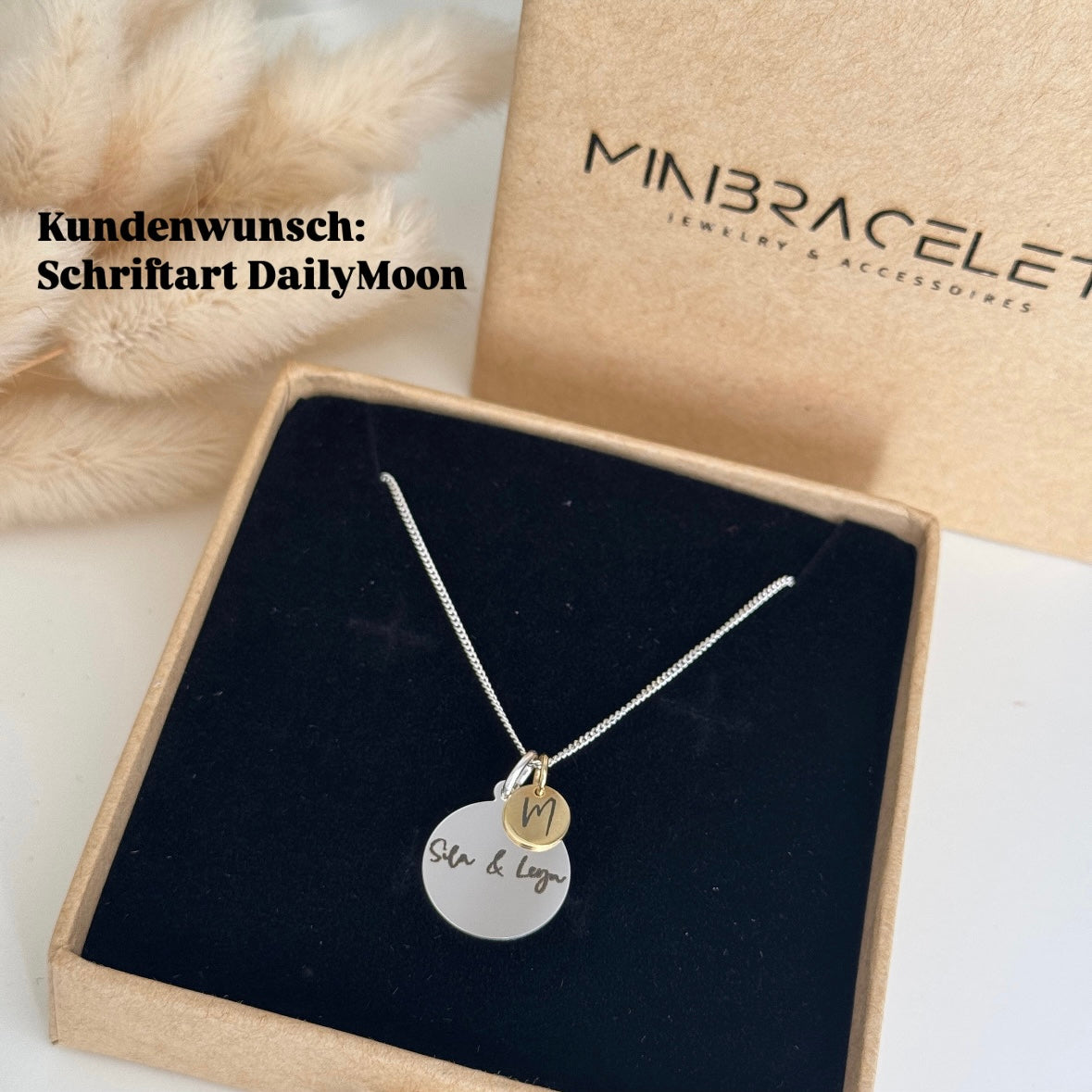 COLLIER CARA MIT GRAVUR