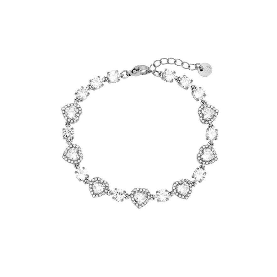 GLITZER ARMBAND HEART