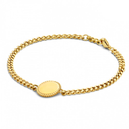 ARMBAND CHLOE GOLD MIT GRAVUR