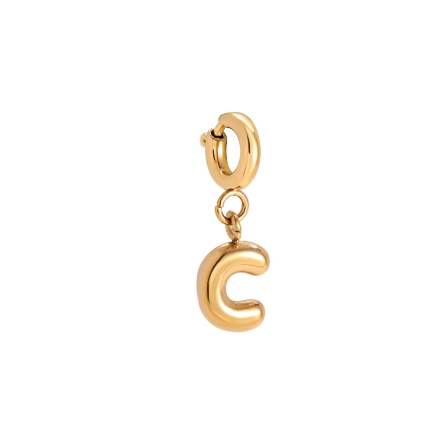 CHARM INITIAL GOLD