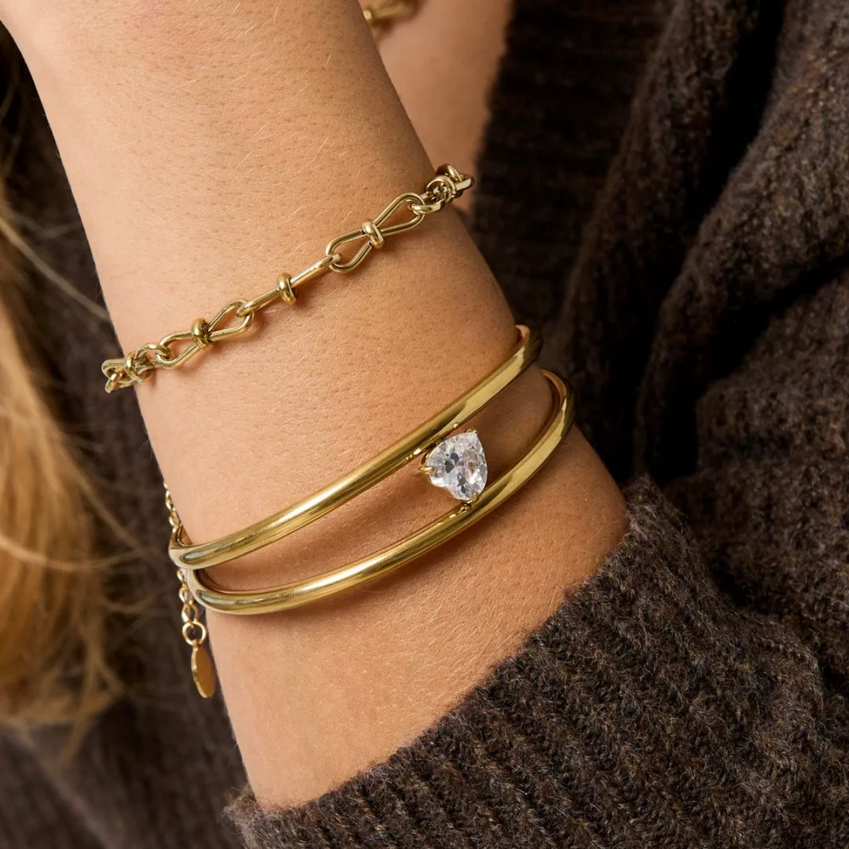 KETTEN ARMBAND GOLD