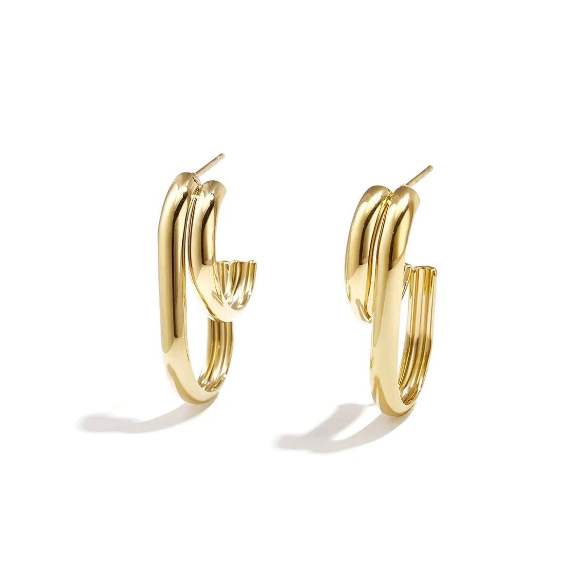 DOPPEL CREOLEN GOLD