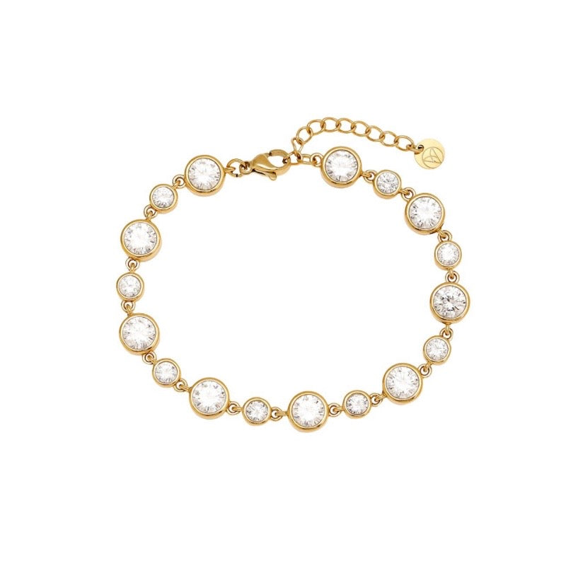 GLITZER ARMBAND ROUND