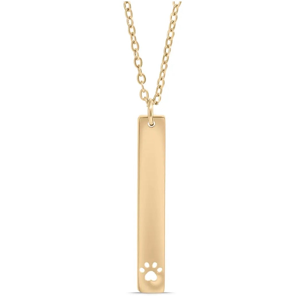 COLLIER PAW MIT GRAVUR