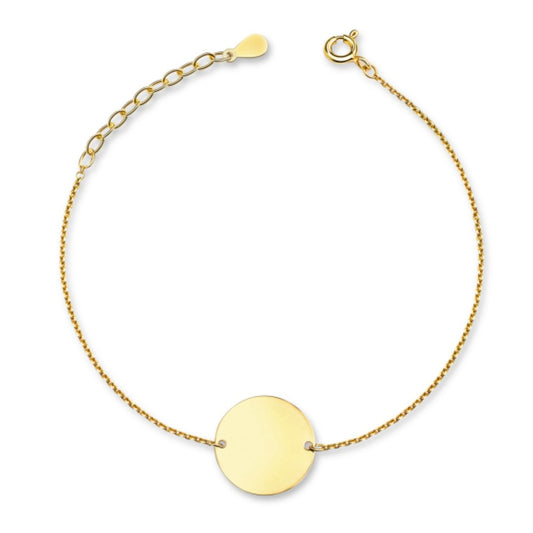 ARMBAND CARA MIT GRAVUR GOLD
