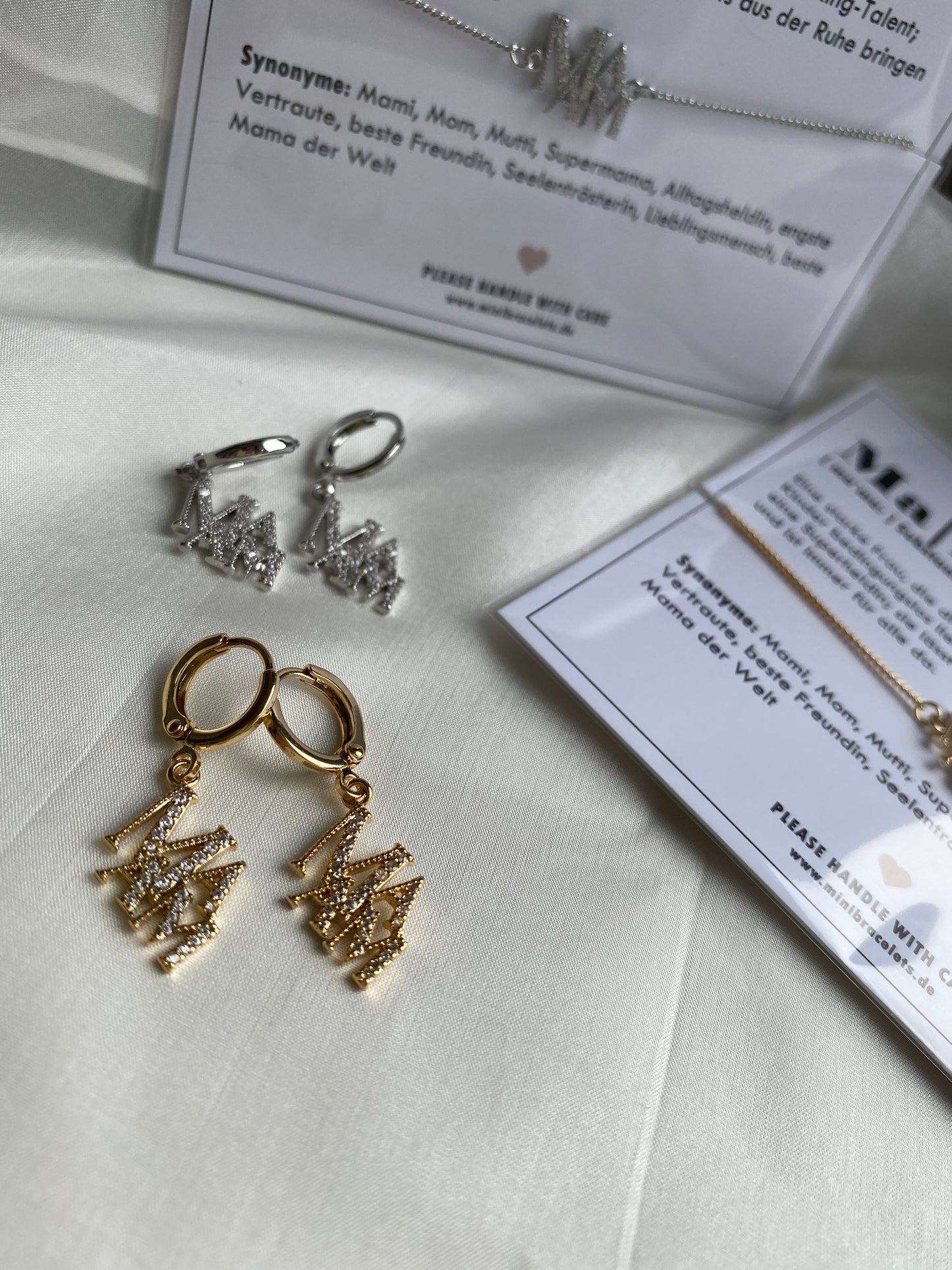 GLITZER MAMA CREOLEN