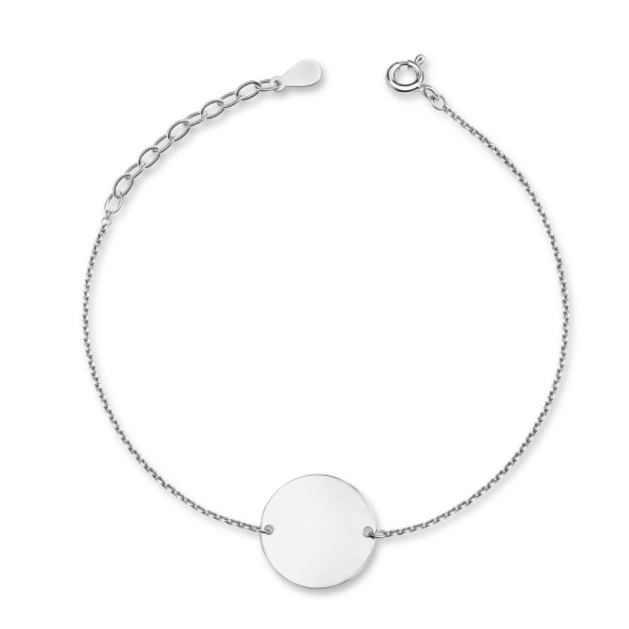 ARMBAND CARA MIT GRAVUR SILBER