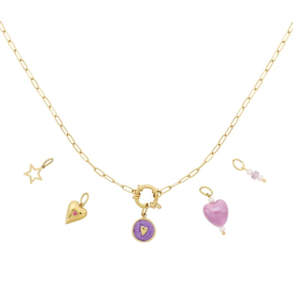 KETTE LUNA FÜR CHARMS GOLD
