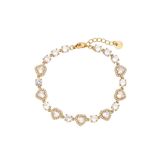 GLITZER ARMBAND HEART