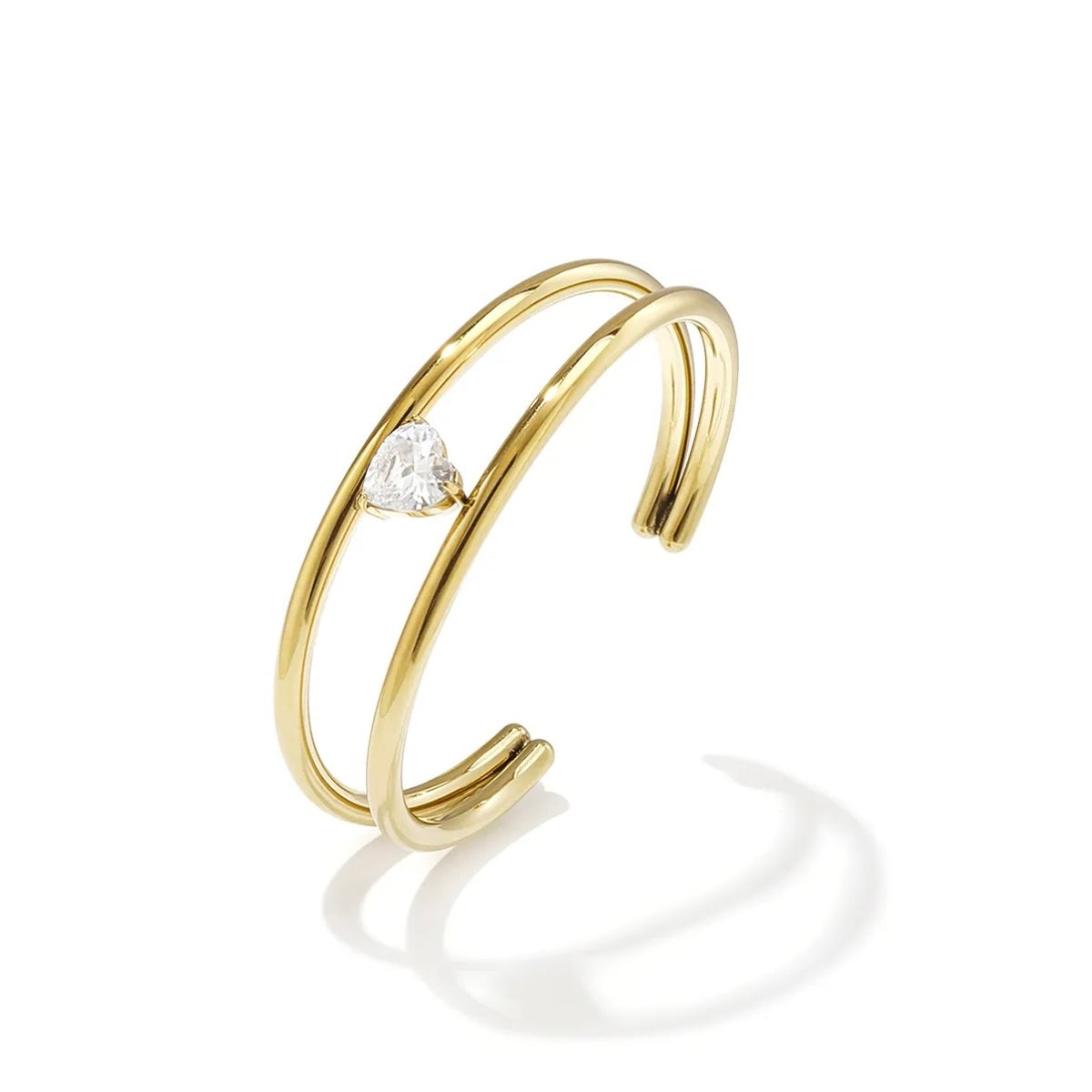 ARMREIF HERZ GOLD