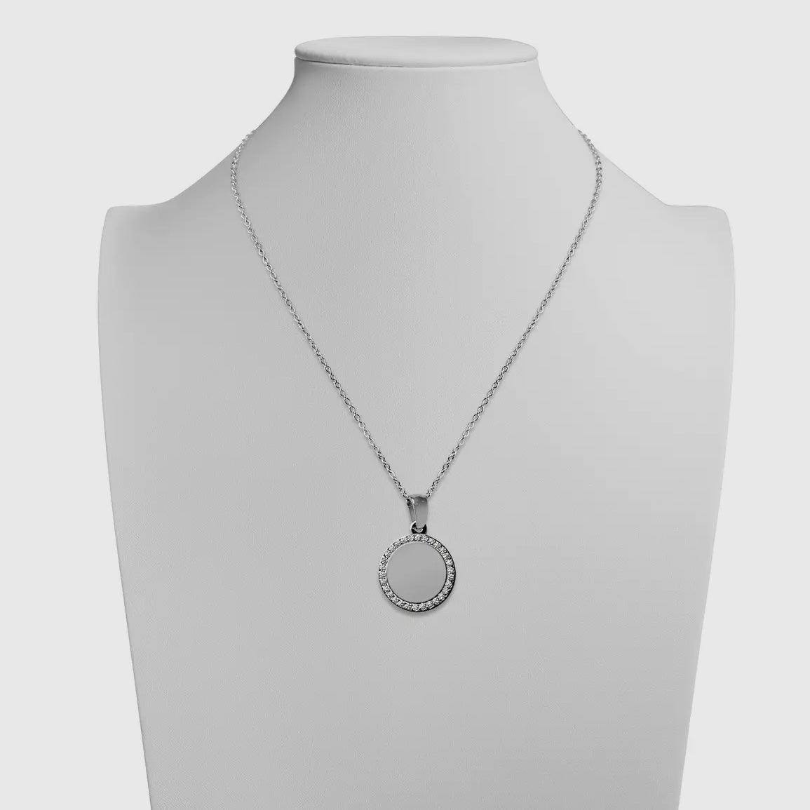 COLLIER ROSY MIT GRAVUR