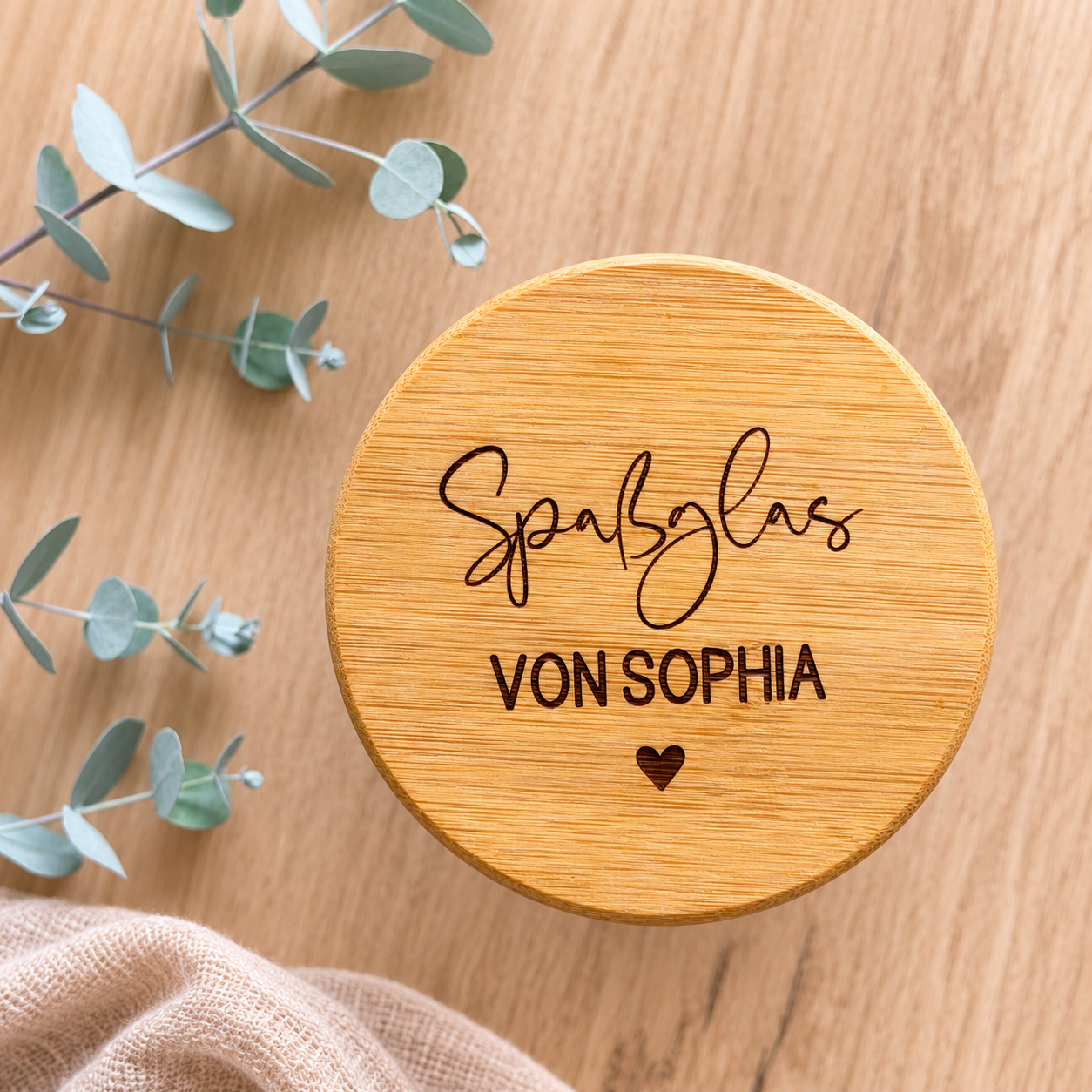 PERSONALISIERTES SPASSGLAS MIT NAME | SÜSSIGKEITEN MIT GRAVUR